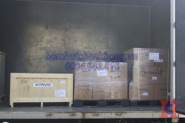 HCTECH nhập khẩu bơm hút chân không và phụ kiện bơm chân không Wonchang tháng 3/2021