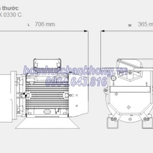 ban ve kich thuoc bom hut chan khong vong nuoc busch lx 0330c