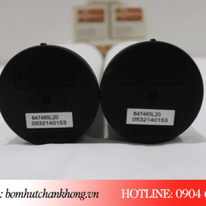 Mã lọc tách dầu chân không ký hiệu ở đáy lọc