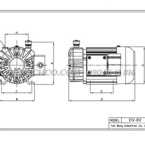 bom hut chan khong kho vacutronic dv 8v