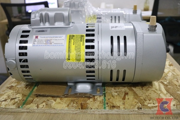 Bàn giao 3 bơm chân không khô Gast 0832-Q101-G608NEX cho khách hàng