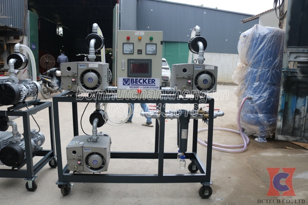 Bàn giao hệ thống bơm hút chân không Becker cho bệnh viện đa khoa tỉnh Cà Mau