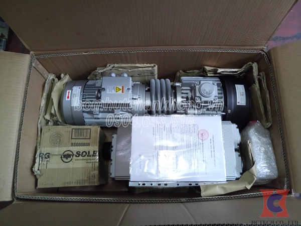 Sản phẩm bơm chân không bàn giao cho khách hàng tại hải phòng