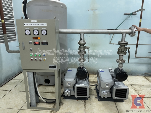 Hệ thống bơm hút chân không Wonchang WOVP 600I