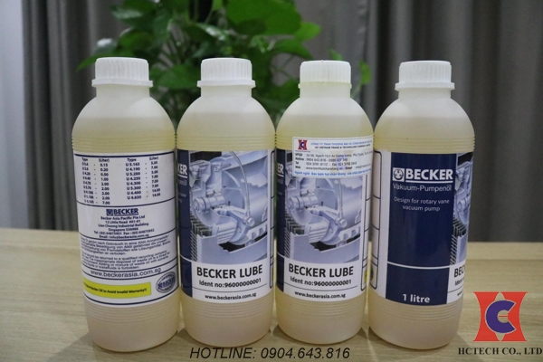 Can dầu chân không Becker 1L