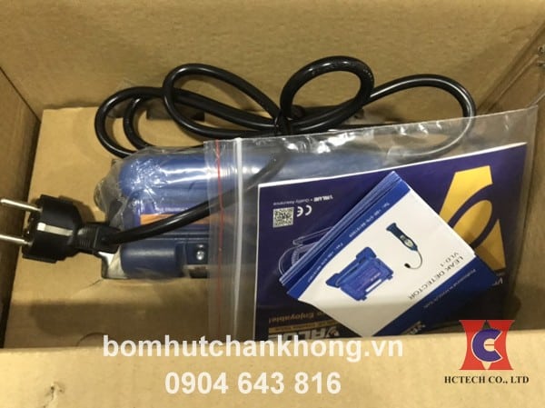 Quyển sách hướng dẫn dùng máy bơm chân không Value