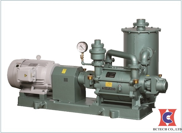 Máy bơm chân không vòng nước công suất 5,5kw 7,5hp