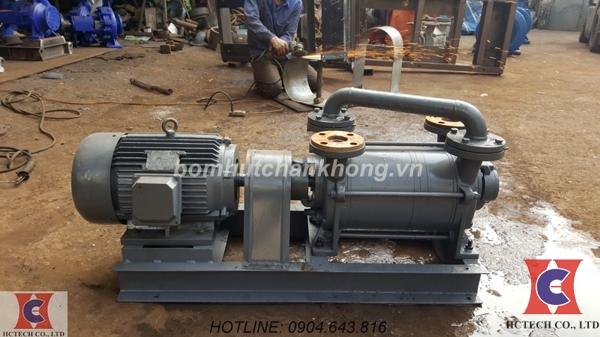 Máy bơm chân không vòng nước được bảo dưỡng trước khi bàn giao