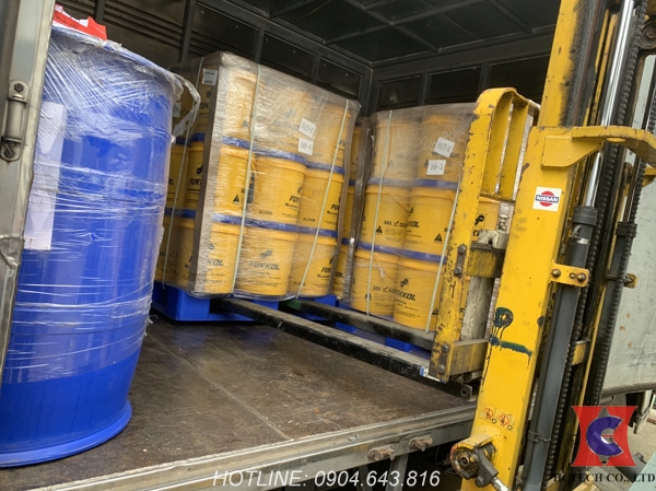 Lô dầu chân không Vacco 100 số lượng lớn