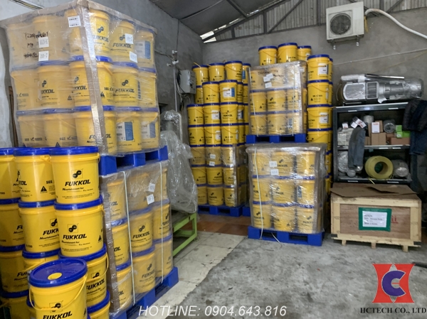 Kho dầu bơm hút chân không Vacco 100