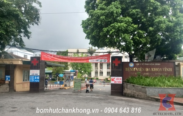 Bàn giao bơm chân không Becker U5.301 cho bệnh viện đa khoa tỉnh Hòa Bình