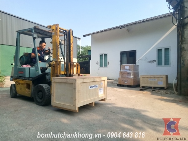 Nhập khẩu bơm hút chân không vòng dầu Wonchang