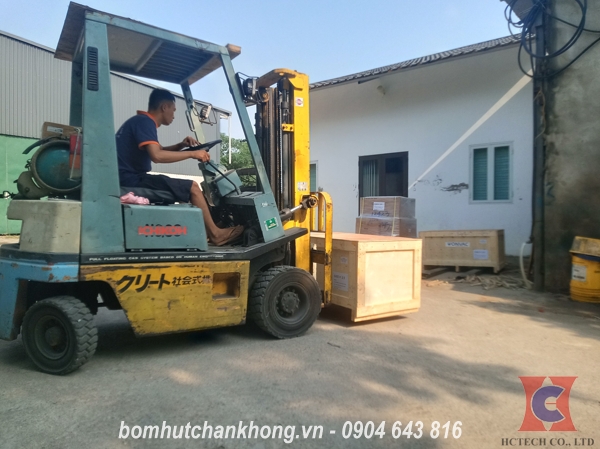 Bơm được đóng gói cẩn thận, tránh hư hỏng