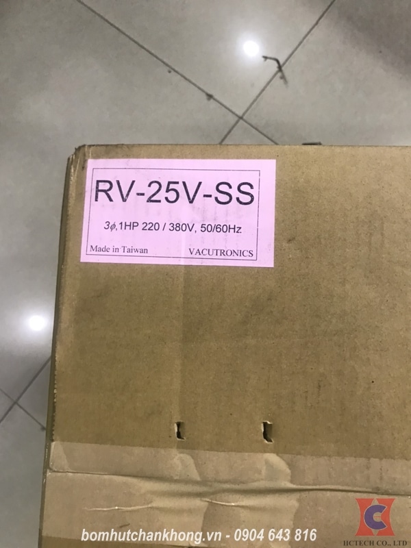 Tên model bơm trên vỏ thùng