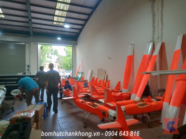 Vận chuyển hệ thống đến bàn giao cho Viện