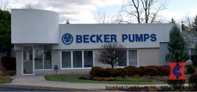 Bơm chân không vòng dầu Becker từ Đức