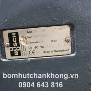 Tem bơm chân không Busch RA 0160C
