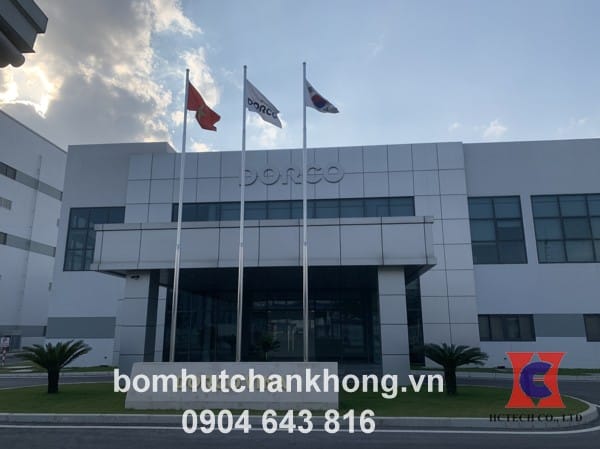 Sửa chữa bơm hút chân không khô Becker DVT3.140 tại công ty Dorco Vina