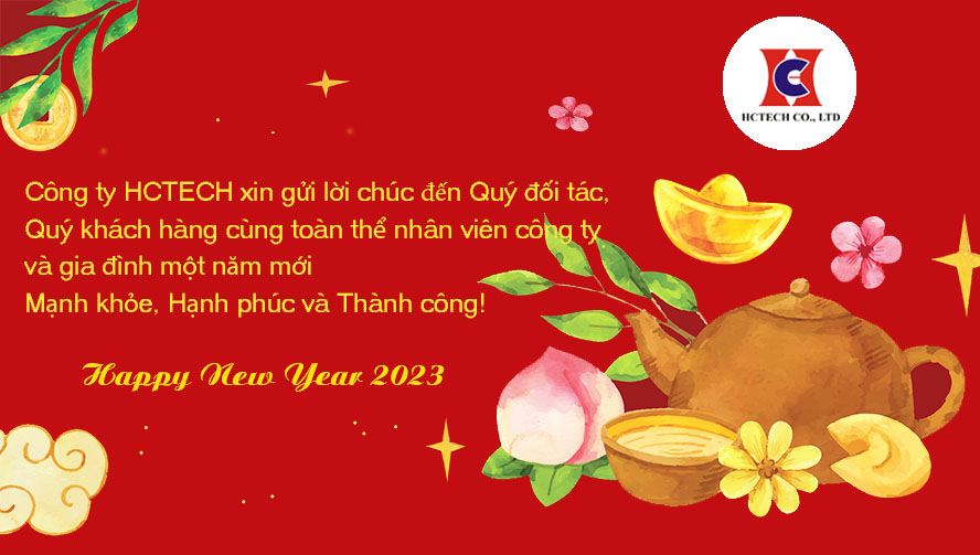 Cảm ơn và chúc mừng năm mới 2023 từ hctech