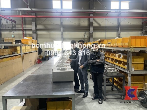 Trao đổi kỹ thuật với đối tác wonchang