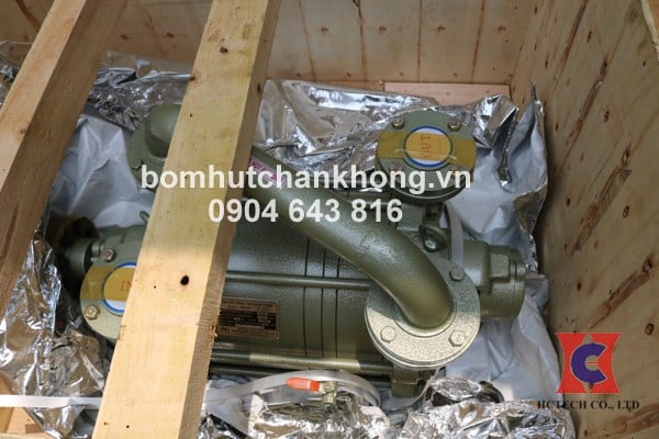 Máy bơm chân không vòng nước 2 cấp Hanchang