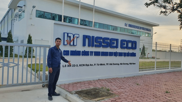 Nhà máy Nissei Eco có địa chỉ tại Hải Dương
