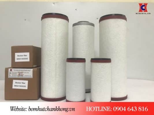 Lọc tách dầu chân không Becker Đức