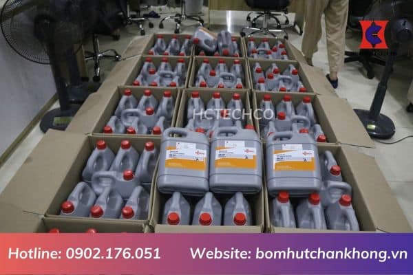 Thông số kỹ thuật dầu Busch VM100