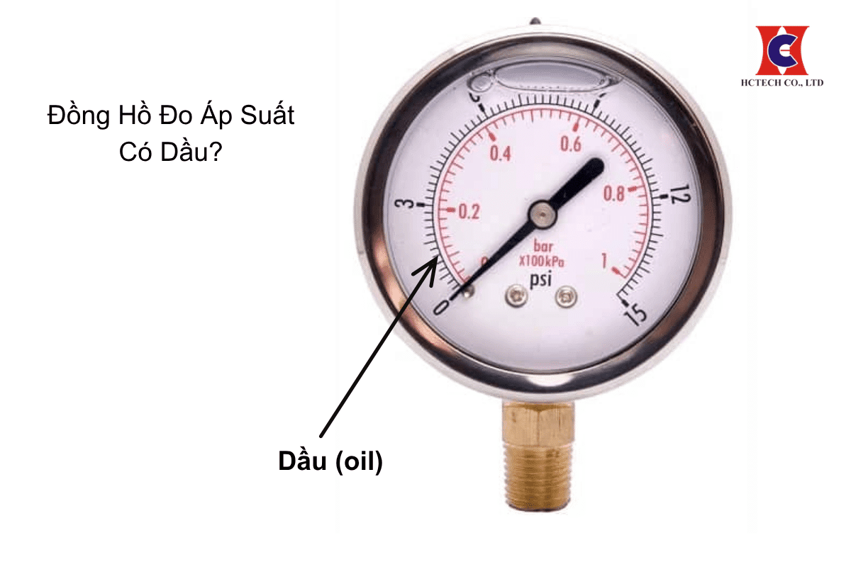 Tại sao đồng hồ đo áp suất lại có dầu? Giải đáp chi tiết nhất