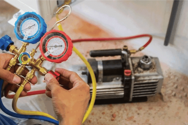 quy trình hút chân không điều hòa máy lạnh