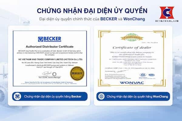 HCTECH tự hào là đơn vị tiên phong bơm hút chân không - được ủy quyền chính thức của Becker và Busch tại VIỆT NAM