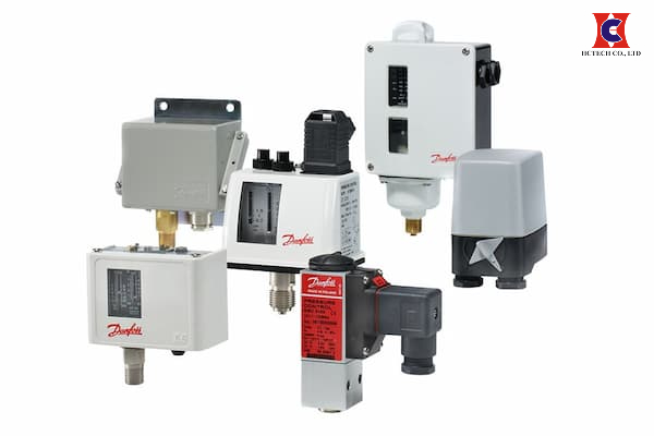 Rơ le áp suất (pressure switch) có nhiệm vụ giám sát và phản hồi áp suất cho hệ thống