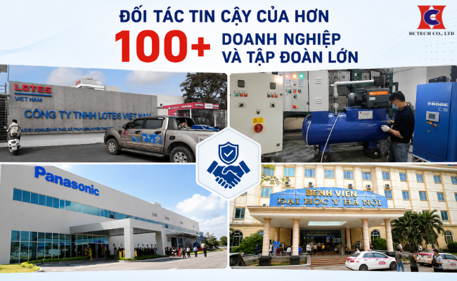 Triển khai hơn 100 dự án lắp đặt, sửa chữa, bàn giao cho doanh nghiệp và tập đoàn lớn trên cả nước