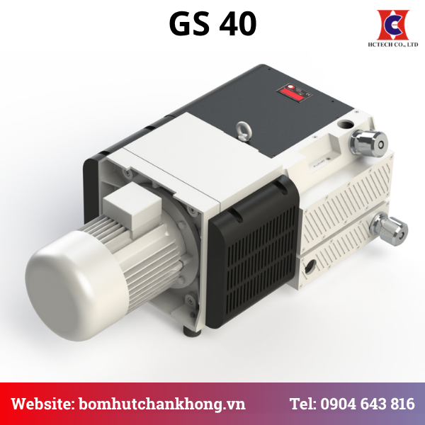 Bơm hút chân không khô GEV GS 100 - Bơm chân không công suất lớn