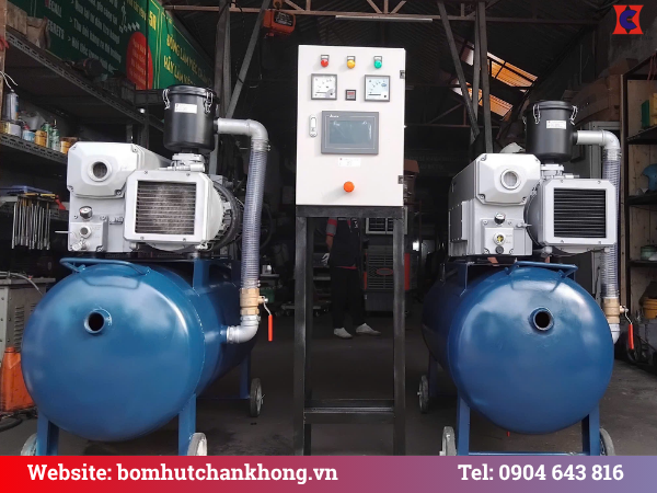 Đơn vị thi công thiết kế và lặp đặt hệ thống bơm hút chân không úy tín tại HCTECH